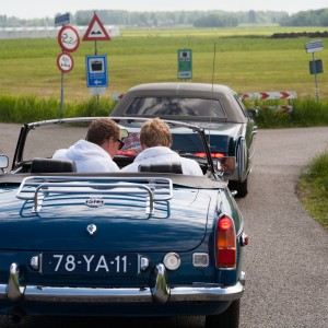 Dikke wagens op een wonderschone route! Genieten!